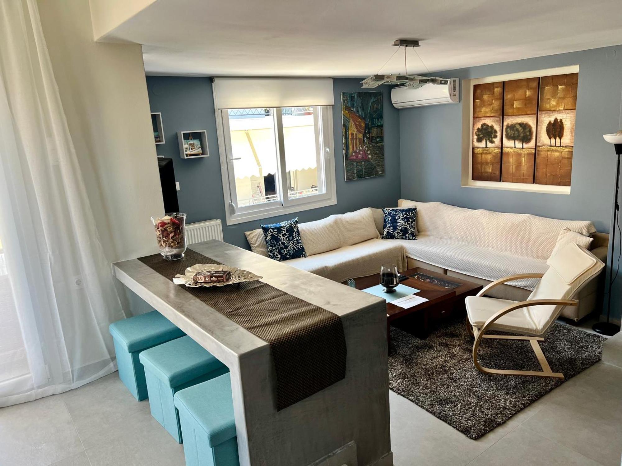 Modern Family Retreat Apartment Volos Ngoại thất bức ảnh