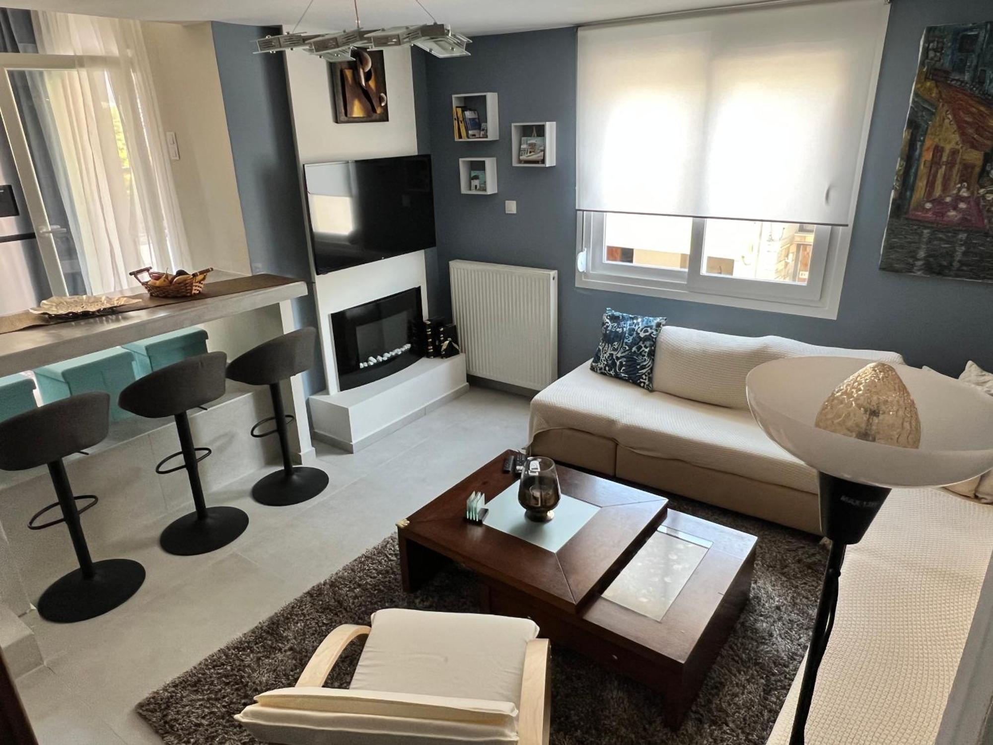 Modern Family Retreat Apartment Volos Ngoại thất bức ảnh
