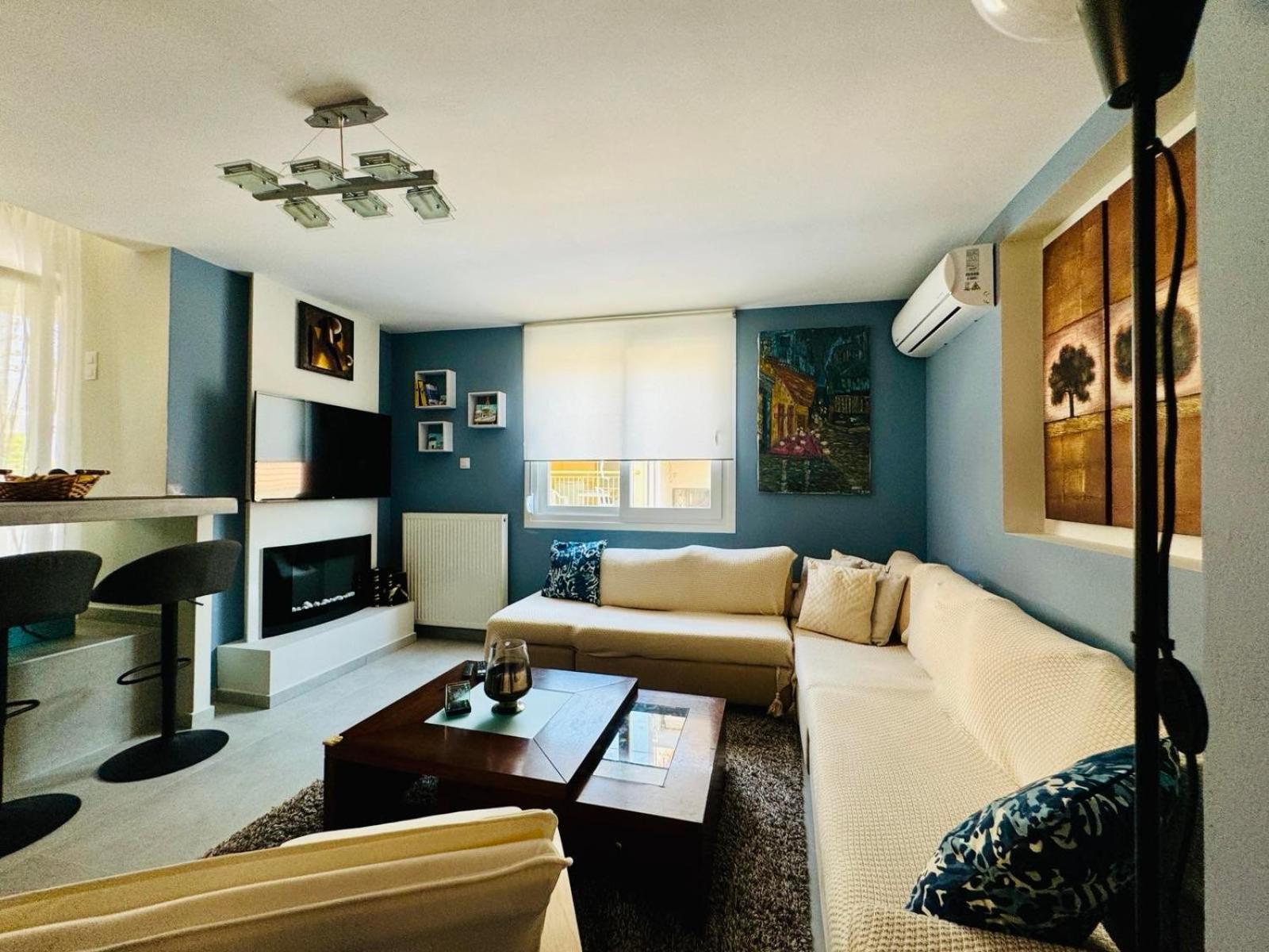 Modern Family Retreat Apartment Volos Ngoại thất bức ảnh
